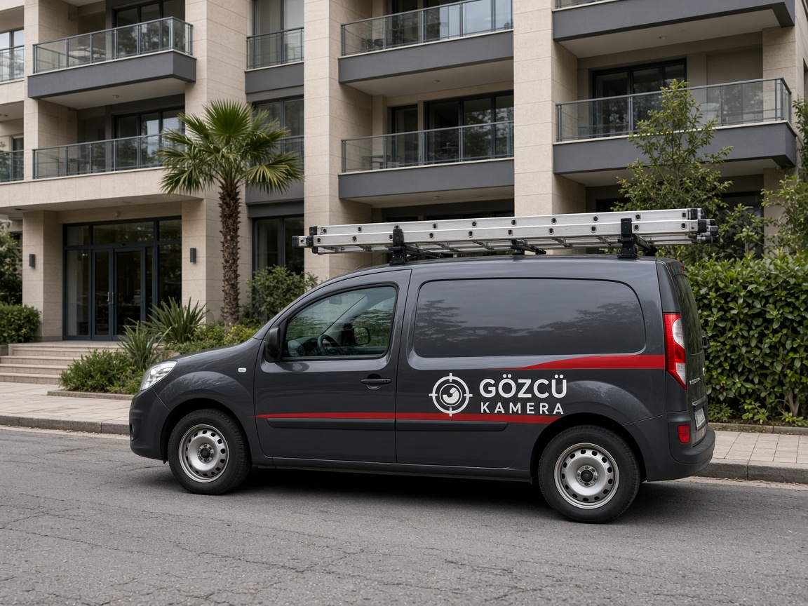 İzmir Güvenlik Kamerası Gözcü Kamera servis aracı